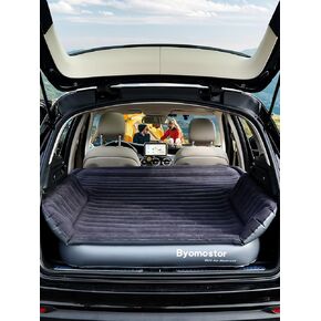 SUV Air Mattress with Wireless Removable 3-in-1 Built-in Pump & Mattress 'Wings' | 7-inch Height Car Mattress for Mid/Large SUVs, Trucks, Minivans, Supports 660lbs – Ideal for Road Trips & Camping