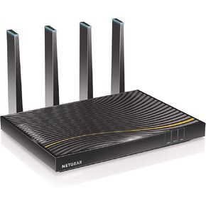 NETGEAR C7500-100NAS NETGEAR Nighthawk X4 (24x8) AC3200 DOCSIS 3.0 Cable Modem WiFi Router Combo Gateway| Certified for Xfinity by Comcast, COX, Spectrum & More(C7500-100NAR) (Renewed)