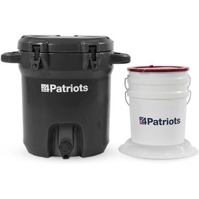 Patriot Pure Outdoor Filtration Cooler, 5-Gallon Nanomesh™ Technology Targets 200+ Contaminants