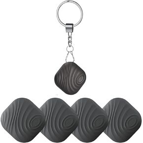 Findthing Key Finder Smart Tag 4-Pack - Bluetooth Tracker Item Locator with Key Chain - Both iOS and Android Compatible for Keys Pet Wallets Backpacks and Tablets