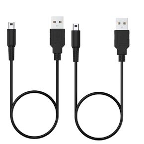 Charger Vancle 2 Pack for Nintendo DS Lite USB Charger Cable ، Power Charging Cord متوافق مع Nintendo DS Lite/NDSL