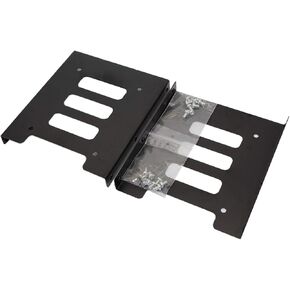 SSD Mounting Bracket, SSD Bracket 2.5 to 3.5 Adapter SSD HDD Metal Mounting Bracket Adapter Hard Drive Holder for PC SSD (Pack of 2)