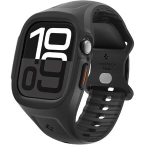 Spigen Liquid Air Pro Sport Band Designed for Apple Watch Series 10 46mm Case with Strap - Matte Black