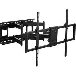 VIVO Heavy Duty 60 to 120 inch Extra Large Screen TV Articulating Wall Mount for LCD LED Flat and Curved Screens, Extended Arm Swivel Mount, Max VESA 900x600mm, Black, MOUNT-VW120M