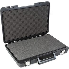 True Position Tools - Universal Hard Carrying Case with Premium Kaizen Pick and Pluck Foam - Protects Electronics, Tools, Cameras and Testing Equipment, 17 x 12 x 3 In.