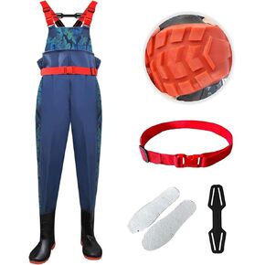 Chest Waders with Boots, Fishing Hunting Waders,Wading Boot Nylon PVC Waterproof for Fly Fishing Waders Men & Women
