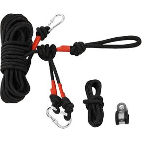 Tree Stand Lifeline Rope for Hunting, 32Ft Treestand Safety Rope with Steel Wire Core, Life Safety Rope, Youth Hunting Harness