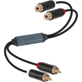 RCA Noise Lsolator ، حلقة الأرض lsolator ، مرشح ضوضاء مضخم السيارات ， Hum Eliminator ， لأماكن Stereos مثل Stereos Car و Home Stereos