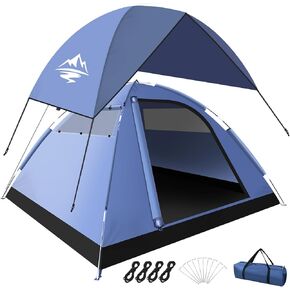 Tents for Camping,3-4 Person Tent,Waterproof and Windproof Tent, Easy to Set up Outdoor Dome Tent for Outdoor Activities, Adventure, Festivals, Backyard,Hiking.