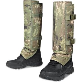 Snake Gaiters Leg Guards: Waterproof Snake Chaps for Hunting, Adjustable Leg Gaiter Snake Bite Protection for Lower Legs, Lightweight Flexible Design Snake Guards Fits Men & Women