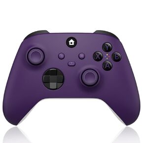 ADHJIE Xbox One Controller, 2.4GHz Wireless Controller Compatible with Xbox One/One S/One X/Xbox Series S/X/PC with 3.5mm Headphone Jack, Purple