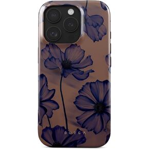 BURGA Phone Case for iPhone 16 Pro - Cute, Trendy, Aesthetic, Pattern Phone Cover, Hard Shell Protection - fits Apple iPhone 16 Pro Case for Women and Men, Checkered Green Square