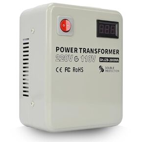 uyoyous Step Down 220V to 110V 2000W Voltage Converter Transformer Step Down Transformer for US Canada Japan Electrical Appliances Use in Europe and Asia