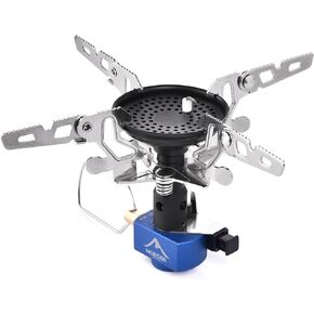 Widesea Backpacking Stove 3300W Camping Stove Portable Gas Burner with Iginitor Mini Ultralight Hiking Gear Outdoor Equipment