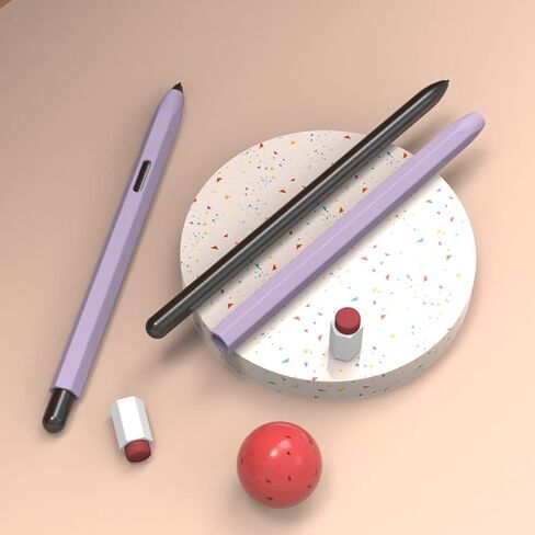 LOVE MEI Classic Silicone Pencil Case Compatible with Galaxy Tab S6 Lite S Pen Case Cover Sleeve Non-Slip Smooth Grip[with 2 Caps] in Saudi Arabia