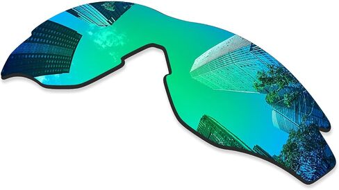 عدسات بديلة مستقطبة لإطار Oakley M2 OO9212/M2 إطار XL OO9343/M2 إطار نظارة شمسية آسيوية - أسود + أزرق جليدي in Saudi Arabia