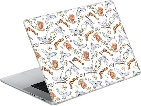 تصاميم علبة الرأس مرخصة رسميًا Harry Potter The Marauder's Map Graphics Doasting Vinyl Skin Cover متوافق مع MacBook Pro 14 "A2442 in Saudi Arabia