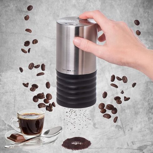 Mixpresso Electric Coffee Grinder With Usb And With Easy On/Off Button, Coffee Bean Grinder & Spice Grinder For Herbs, Nuts & Grains, Spice Mill. in Kuwait