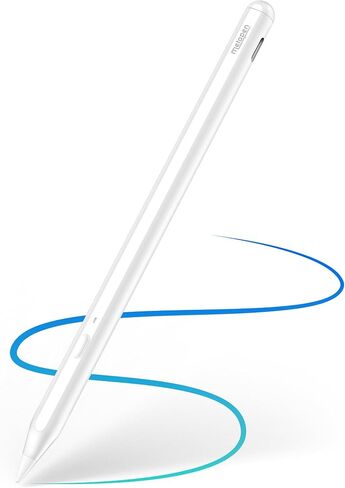 Metapen Pencil A11 for iPad 6th-11th, Quick Button & Bluetooth, 2X Fast Charge Stylus Pen for 2018-2025 Apple iPad a16/11/10/9/8/7/6th Gen, Pro 12.9/11/13-inch M4, Air3/4/5/M2/M3, Mini 5/6th in Kuwait