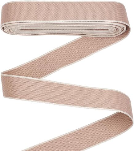 PH PandaHall 9.8 Yards Webbing Straps Nylon Webbing 1-1/2 Inch Wide Striped Ribbons Heavy Sewing Webbing Flat Straps Webbing for DIY Crafts Belt Backpack Handles Purse Leash Furniture Making in Saudi Arabia