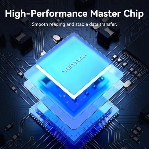 Vention 40GBPS M.2 NVME SSD العلبة ، حاوية الألومنيوم NVME مع مروحة التبريد ، M.2 الدعم M.2 M/B+M الحجم 280/2260/2242/2230 UASP/TRIM متوافق مع Thunderbolt 3/4/3.2/3.1 in Kuwait
