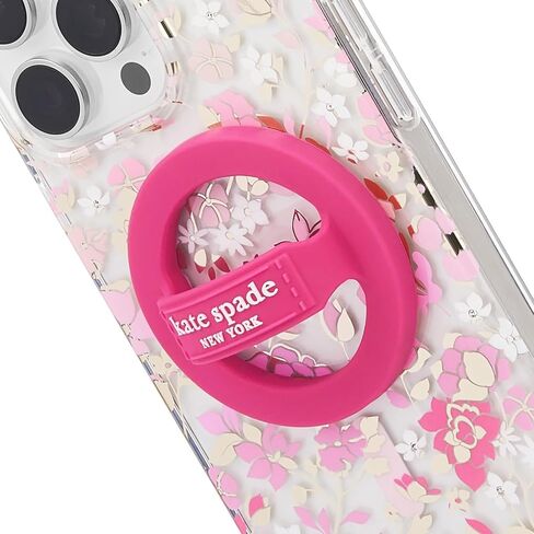 kate spade new york Magnetic Phone Ring Grip with Stand - Removable and Collapsible - Set in Stone in Saudi Arabia