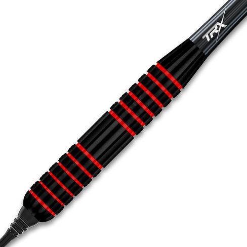 RED DRAGON Envy 24g Professional Brass Steeltip Black and Red Darts Set with Flights, Shafts (Stems) and Wallet in Kuwait