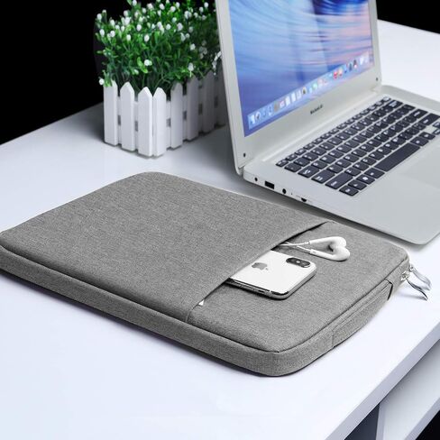 11.6 inch Tablet Sleeve Bag Carrying Case Canvas Cover for Samsung Galaxy Tab A9+ S9 S8 S7 11", Tab S9 FE 10.9", Tab S9 FE+ S9+ S8+ S7+ Plus S7 FE 12.4", Fire Max 11, iPad 10.2 10.9 iPad Air (Black) in Saudi Arabia