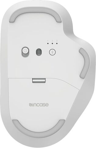 Incase Bluetooth Ergonomic Mouse – Designed by Microsoft – Two Thumb Buttons, Easy to Grip Thumb Rest, Precision Tracking, Connects 3 Devices, 15 Month Battery Life, Mac/Windows PCs/Laptops (Black) in Kuwait