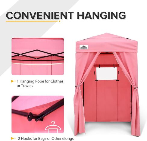Eagle Peak Flex Ultra Compact 4x4 Pop-Up Canopy Tent مع أعلى من تنفيس ، ملجأ للشمس ، غرفة تغيير الملابس السريعة ، مظلة الخصوصية المحمولة للتخييم ، الصور ، والمزيد (رمادي) in Kuwait