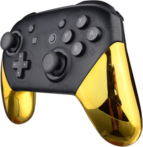 eXtremeRate Chameleon Replacement Handle Grips for Nintendo Switch Pro Controller, Purple Blue DIY Hand Grip Shell for Nintendo Switch Pro - Controller NOT Included in Saudi Arabia