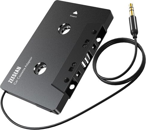 Car Bluetooth 5.1 Cassette Adapter Support TF Card, Wireless Cassette Aux Adapter, Car Audio Bluetooth Receiver, Tape Player Adapter for Vehicle in Saudi Arabia