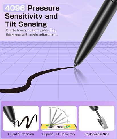 نصائح الاستبدال لـ Ciscle EMR Stylus (12 قطعة) -B0CYH1P4VB/B0DP9DV9G1/B0DHX9S48W in Saudi Arabia