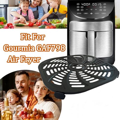 رف مقلاة هوائية لـ 6.5QT Ninja OS300/OS301/FD302/FD305/OP302 مقلاة هوائية لطباخ الضغط Foodi، مقلاة هوائية مطورة، صينية شواء، صينية صينية إدراج، رف شبكي لمقلاة هوائية Ninja 6.5QT in Saudi Arabia