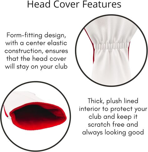 Limited Edition Maple Leaf - Canada Driver Head Cover - Tour Quality Golf Club Cover - Style and Customize Your Golf Bag in Saudi Arabia