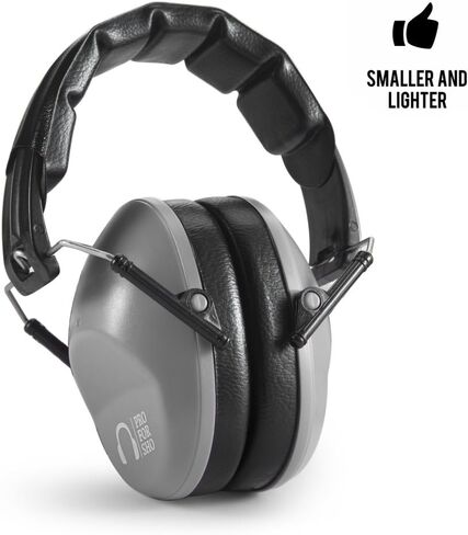 Pro For Sho 34dB NRR Hearing Protection Ear Muffs - Highest NRR in Compact Design, Ear Protection for Shooting, Mowing, Work in Saudi Arabia