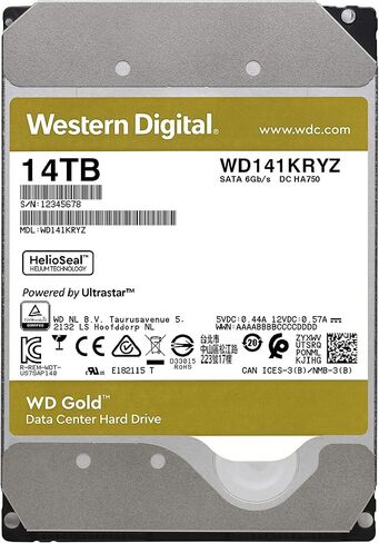 WD Gold 8TB Enterprise Class Internal Hard Drive - 7200 RPM Class, SATA 6 Gb/s, 256 MB Cache, 3.5" - WD8004FRYZ (Renewed) in Saudi Arabia