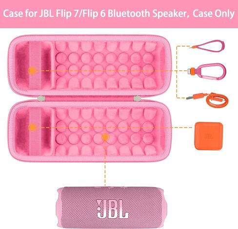 khanka Hard Travel Case Replacement for JBL Flip 6 Waterproof Portable Bluetooth Speaker(Green) in Kuwait