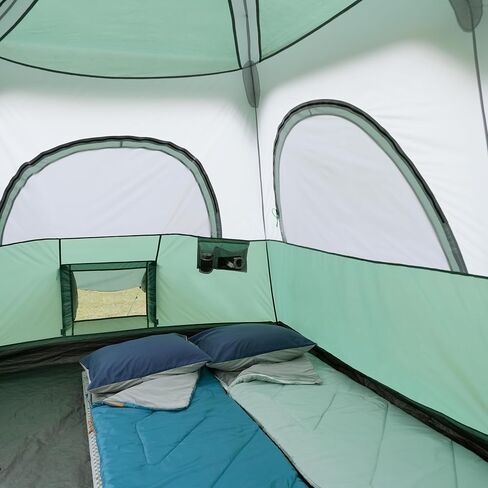 Amazon Basics Instant Camping Tent with Rainfly, Weather-Resistant, Quick Setup in Saudi Arabia