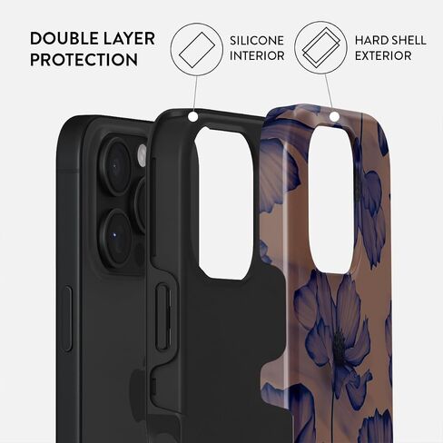 BURGA Phone Case for iPhone 16 Pro - Cute, Trendy, Aesthetic, Pattern Phone Cover, Hard Shell Protection - fits Apple iPhone 16 Pro Case for Women and Men, Checkered Green Square in Saudi Arabia