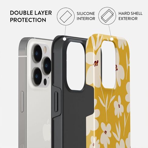 BURGA Phone Case for iPhone 16 Pro - Cute, Trendy, Aesthetic, Pattern Phone Cover, Hard Shell Protection - fits Apple iPhone 16 Pro Case for Women and Men, Checkered Green Square in Saudi Arabia