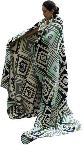 Alpaca Wool Blanket 80"x90", Hypoallergenic, Soft, Lightweight, Handwoven, Queen Size. Natural black color in Kuwait