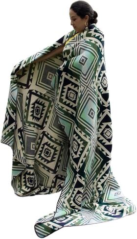 Alpaca Wool Blanket 80"x90", Hypoallergenic, Soft, Lightweight, Handwoven, Queen Size. Natural black color in Kuwait