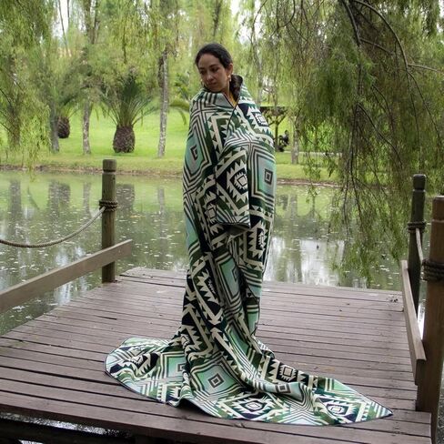 Alpaca Wool Blanket 80"x90", Hypoallergenic, Soft, Lightweight, Handwoven, Queen Size. Natural black color in Kuwait
