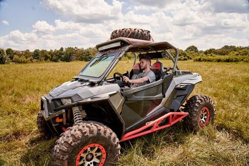 Belva BASB26V2 26 "500W صوتية بلوتوث مضغوطة عن طريق الطقس لقلق UTV/ATV/SXS/GOLF ، 6 مكبرات الصوت ، التحكم عن بُعد ، معادل مسبقًا ، يناسب 1.5" - 2 "قضبان لفة in Kuwait