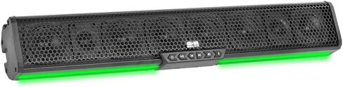 Belva BASB26V2 26 "500W صوتية بلوتوث مضغوطة عن طريق الطقس لقلق UTV/ATV/SXS/GOLF ، 6 مكبرات الصوت ، التحكم عن بُعد ، معادل مسبقًا ، يناسب 1.5" - 2 "قضبان لفة in Kuwait