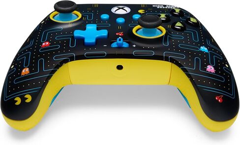 PowerA Wireless Controller for Xbox Series X|S - PAC-MAN SE, hall effect thumbsticks, low latency wireless, officially licensed, works with Xbox One and Windows 10/11 in Saudi Arabia