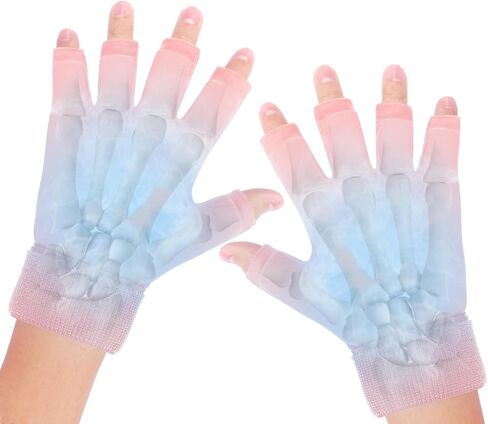 Finger Arthritis Compression Hand Ice Pack Gloves for Pain Relief, Blue Adjustable Wrist Ice Pack for Hot & Cold Therapies, Reusable Ice Glove, Gel Finger Ice Pack Sleeve for Tendinitis, Carpal Tunnel in Saudi Arabia