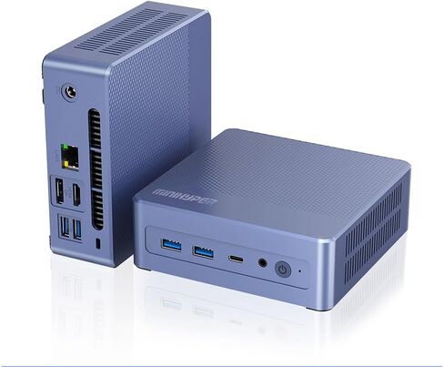 Mini PC, Intel 12th N95 (up to 3.4GHz) Mini Computer, 16GB RAM 512GB SSD, USB3, N95 Mini Desktop Computers Support 4K UHD Dual Display, Dual Band WiFi Portable PC in Saudi Arabia