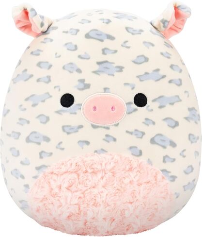 Squishmallows Original 12-Inch Todd Beige Rooster with Basket of Flowers - Official Jazwares Plush in Saudi Arabia